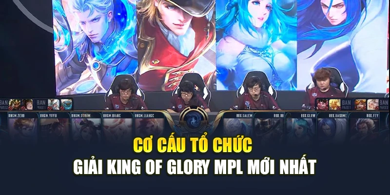 Cơ cấu tổ chức giải King of Glory MPL mới nhất Cơ cấu tổ chức giải King of Glory MPL mới nhất