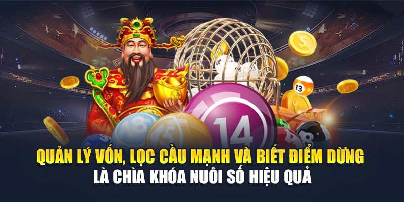 Quản lý vốn, lọc cầu mạnh và biết điểm dừng là chìa khóa nuôi số hiệu quả Quản lý vốn, lọc cầu mạnh và biết điểm dừng là chìa khóa nuôi số hiệu quả